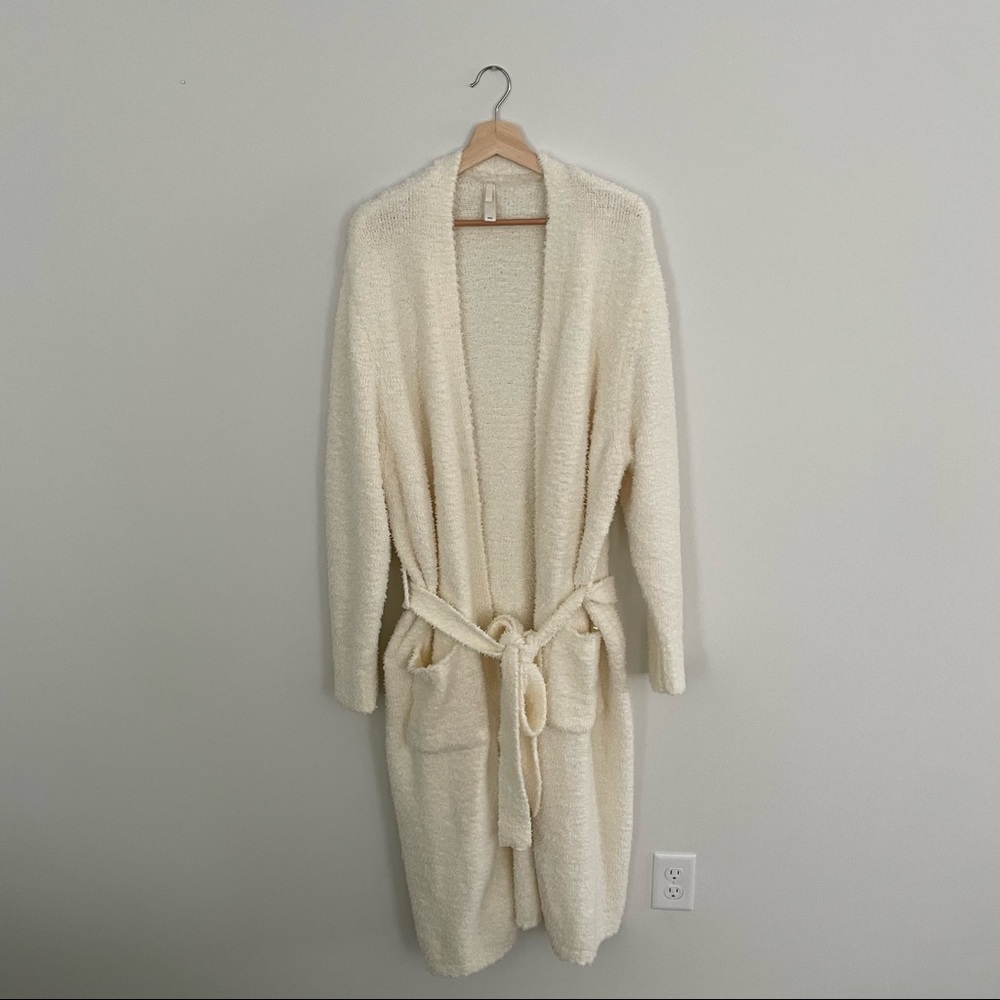 SKIMS Cozy Knit Robe - Bone